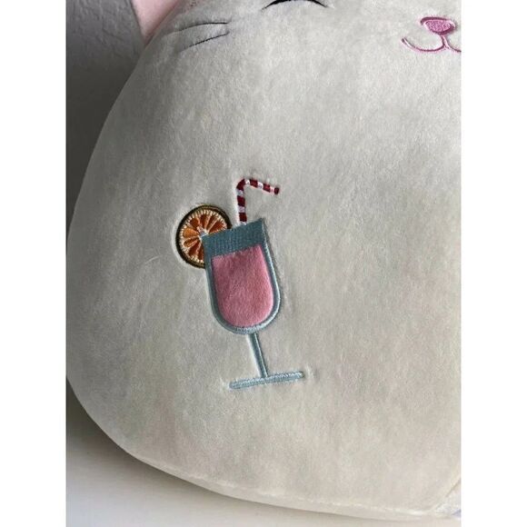 Squishmallow CARLOTA CALICO CAT 16” Soft Plush Kitty Spring Summer Kellytoy NWT - Picture 2 of 7